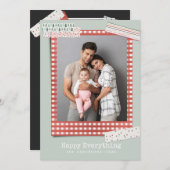 スクラップブック作り休暇|フェスティバル3の写真 シーズンカード (正面/裏面)