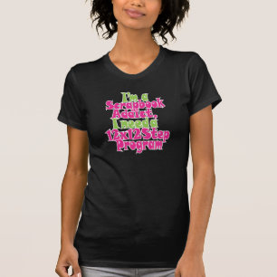 "スクラップブック作り常習者" Tシャツ
