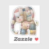 スクラップブック作り象シール シール (シート)