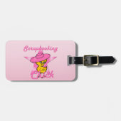 スクラップブック作り雛#8 ラゲッジタグ (正面横)