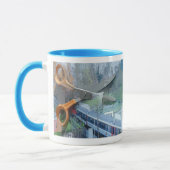 スクラップブック作り マグカップ (左)