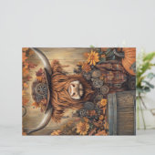 スクラップブック紙お洒落ハイランドハロウィンデコール (スタンド正面)