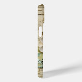 スクラップブック紙コラージュフローラ3D Case-Mate iPhoneケース (裏面 / 右)