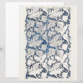 スクラップブック紙：ウィリアム・モリス：ウォーフラワー (正面/裏面)