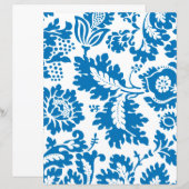 スクラップブック紙：ウィリアム・モリス：ヴェネツィアデザイン (正面/裏面)