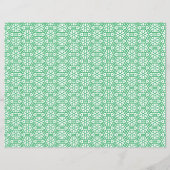 スクラップブック紙 – 六角バー2色 (正面)