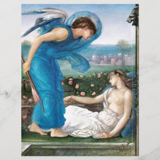 スクラップブック紙: E.B. JONES : CUPID AND PSYCHE (正面)