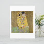 スクラップブック紙: GUSTAVクリムト:キス (スタンド正面)