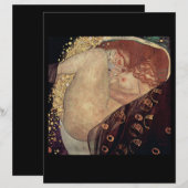 スクラップブック紙: GUSTAVクリムト: DANAE (正面/裏面)