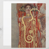 スクラップブック紙: GUSTAVクリムト: SANITEIA : 1907 (正面/裏面)