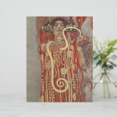 スクラップブック紙: GUSTAVクリムト: SANITEIA : 1907 (スタンド正面)