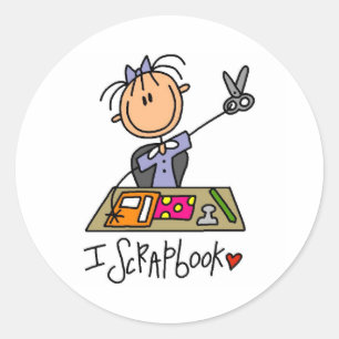 スクラップブック ラウンドシール