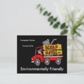 スクラップメタルコレクタ ポストカード (スタンド正面)