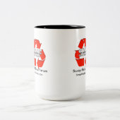 スクラップメタルフォーラムSMFマグカップ ツートーンマグカップ (中央)