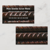 スクラップメタルリサイクル収集カスタム 名刺 (正面/裏面)