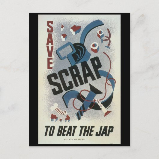 スクラップメタル世界大戦2 ポストカード (正面)