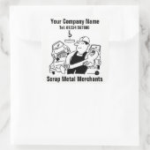 スクラップメタル商人の漫画 スクエアシール (バッグ)