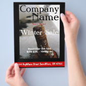 スクラップヤードウィンタープロモーションフライヤー チラシ (手)