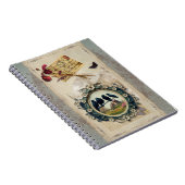 スクラップ予約(Raven's andバラ) ノートブック (右側)