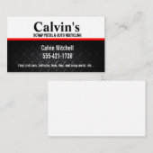 スクラップ金属と自動リサイクル 名刺 (正面/裏面)