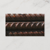 スクラップ金属リサイクル収集カスタム事業 名刺 (裏面)