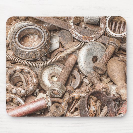 スクラップ鉄マウスパッド マウスパッド (正面)