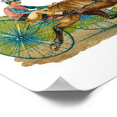 スクラップ1ヴィンテージ競馬 ポスター (角)