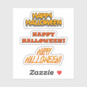 スクラップ ブック ハッピー ハロウィン シール (シート)