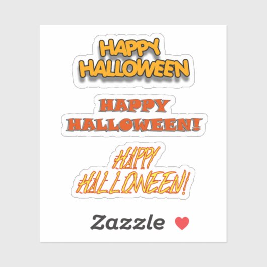 スクラップ ブック ハッピー ハロウィン シール (シート)