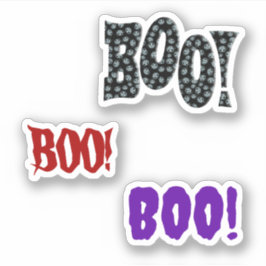 スクラップ ブック BOO! ハロウィン シール