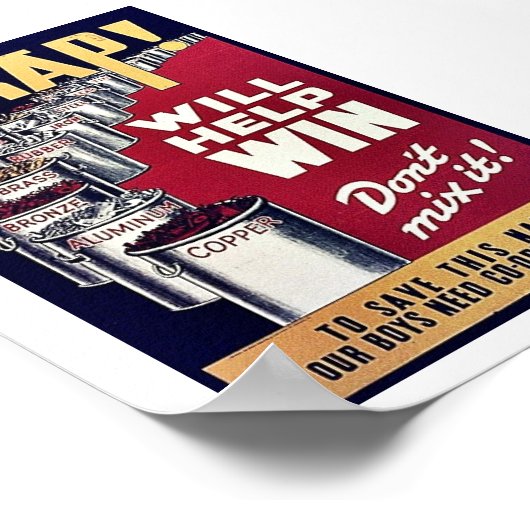 スクラップ ポスター (角)