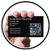 スクラップ・メタル・リサイクル・ビジネス・カード 名刺