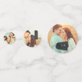 スクラッ素朴プカスタムブックフォト結婚ズ コンフェッティ (正面)