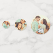 スクラッ素朴プカスタムブックフォト結婚ズ コンフェッティ (裏面)