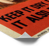 スクラッ食べ物を与えプ – ヘンズ ポスター (角)