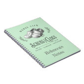 スクラバおもしろいスとキャグスのナースのパーソナライズされたスケッチ ノートブック (右側)