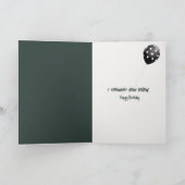 スクラフィ通りキャット誕生日ユーモア カード (内部)