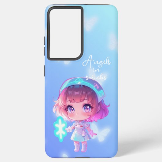 スクラブの天使 スマホケース SAMSUNG GALAXYケース (裏面)