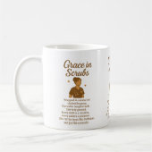 スクラブの恵み コーヒーマグカップ (左)