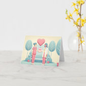 スクラブの愛 カード (黄色い花)