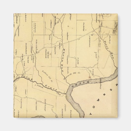 スクラブグラス郷 マグネット (正面)