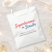 スクラブス病院のカスタムスーパーヒーロー フェイバーバッグ (クリップ留めされた状態)