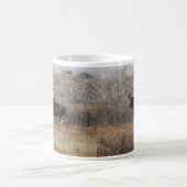 スクラブブラシのM8ブルムース コーヒーマグカップ (中央)