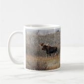 スクラブブラシのM8ブルムース コーヒーマグカップ (左)