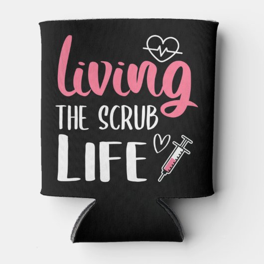 スクラブライフを生きるナーススクラブライフを生きる 缶クーラー (正面)