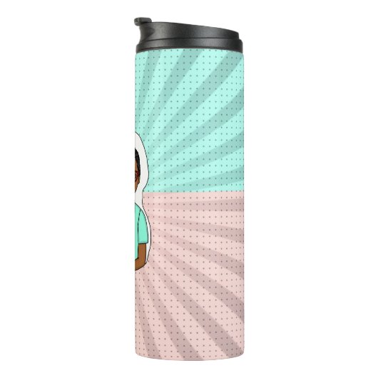 スクラブライフを生きる |ナース、介護士、医師 タンブラー (回転右)