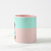 スクラブライフを生きる |ナース、介護士、医師 マグカップ (中央)