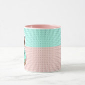 スクラブライフを生きる |ナース、介護士、医師 マグカップ (中央)