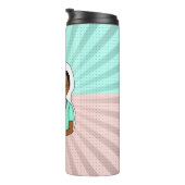 スクラブライフを生きる |医療プロフェッショナルユーモア タンブラー (回転右)