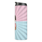 スクラブライフを生きる |医療プロフェッショナルユーモア タンブラー (回転右)